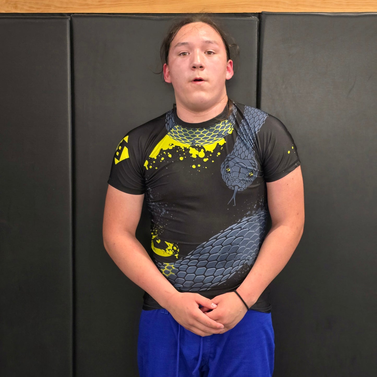 Constrict Adult Short Sleeve Rash Guard